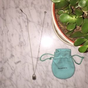 Tiffany lock necklace